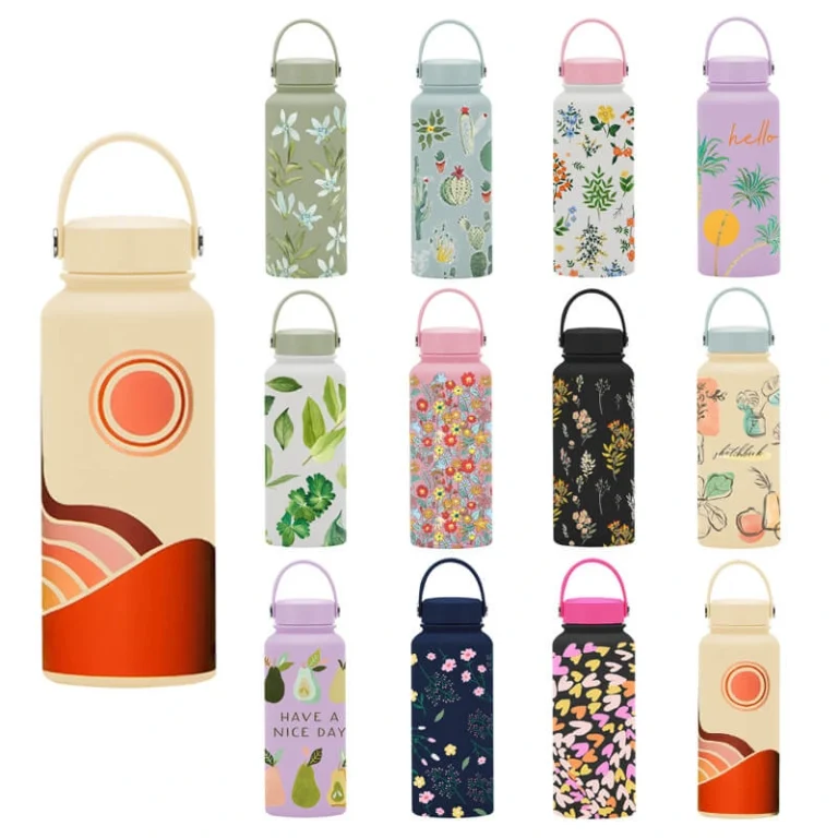 Stainless steel water bottle