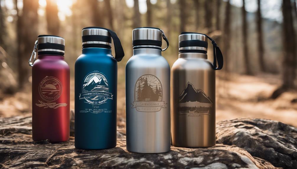 custom metal water bottles