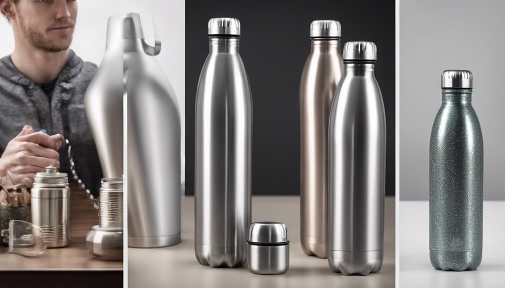 metal water bottles compared