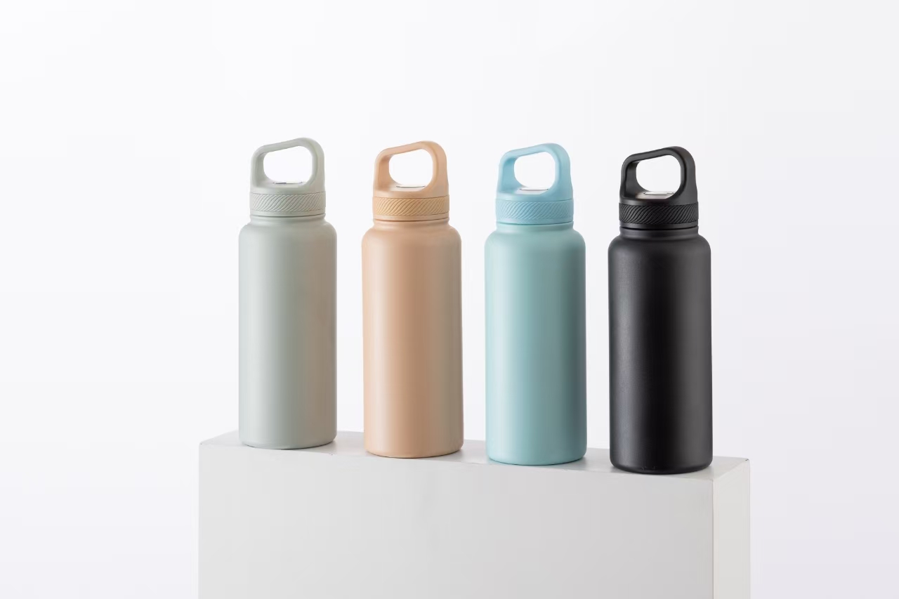 Durable, functionable, eco-friendly designed stainless steel water bottles