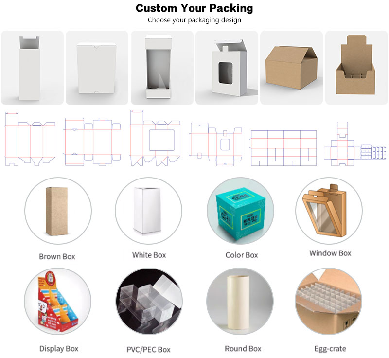 Custom design packages for stainless steel water bottle
