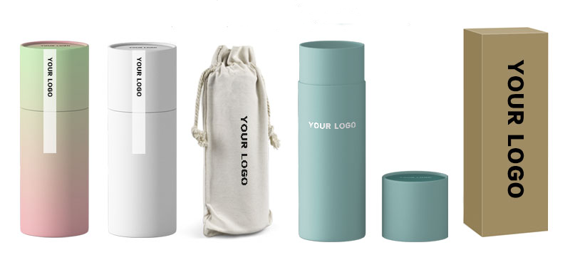 Printed Polyethylene Bags for stainless steel water bottles package and branding