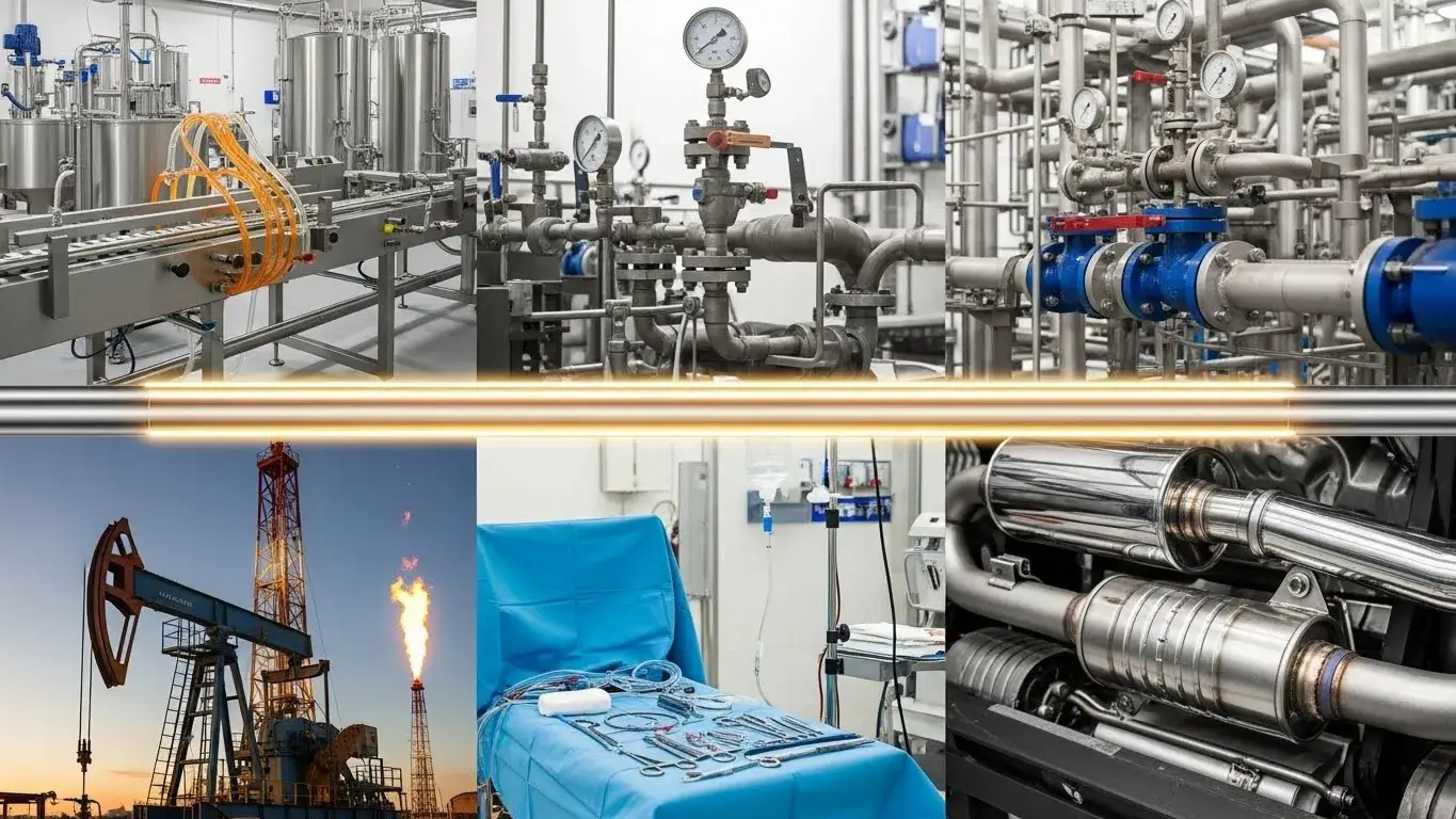 Advantages of 304 stainless steel tubing