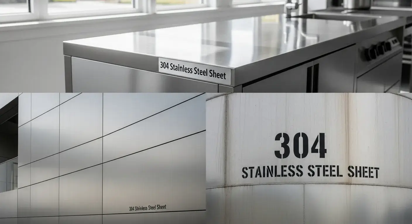 Common uses of 304 sheet 304 stainless steel sheet used in food, architecture, and industry