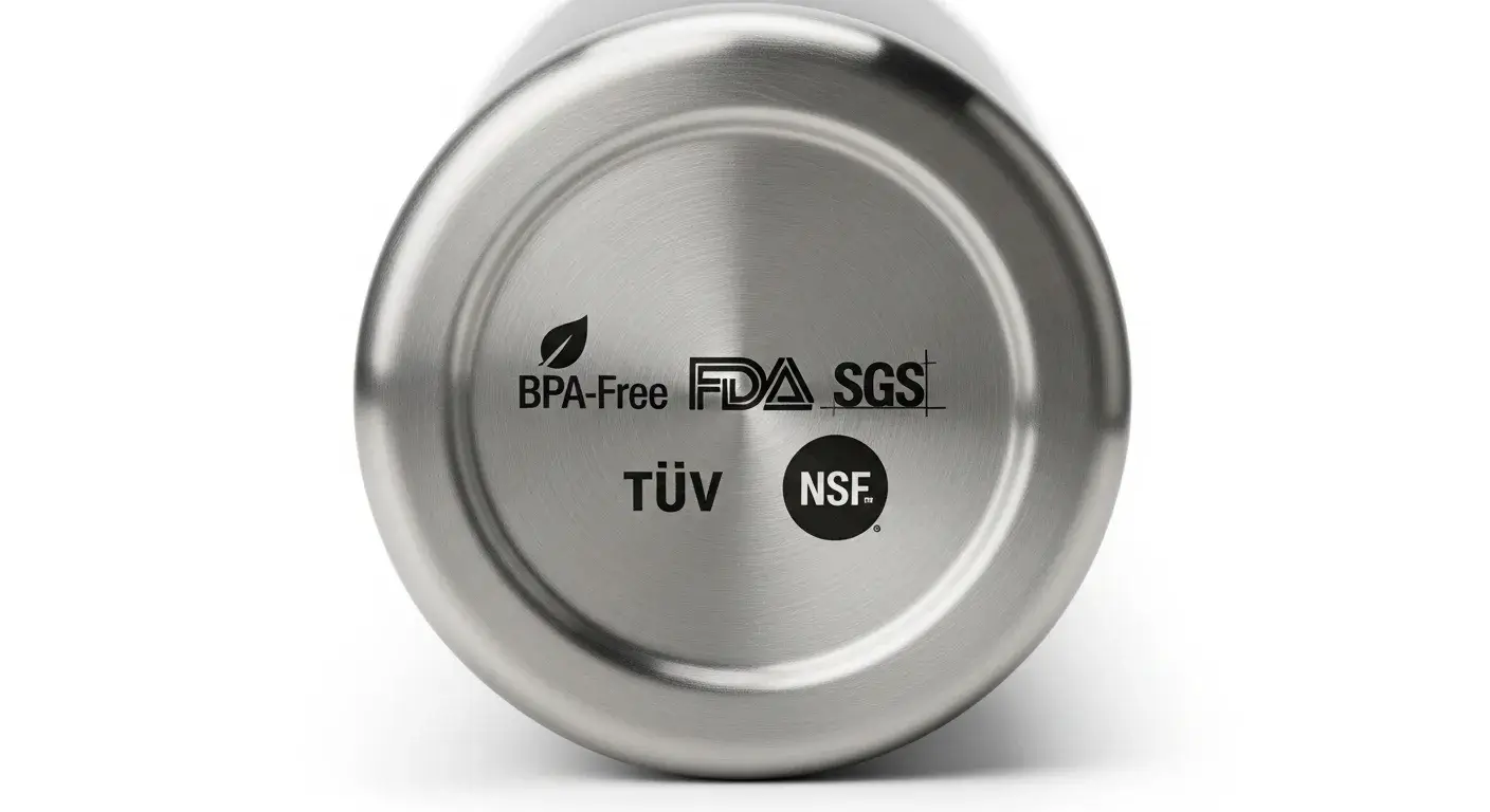 Certifications for BPA-free stainless steel bottles