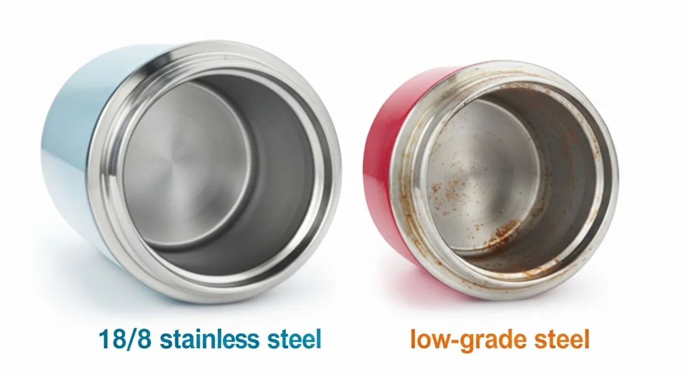 Compare high and low quality bottles