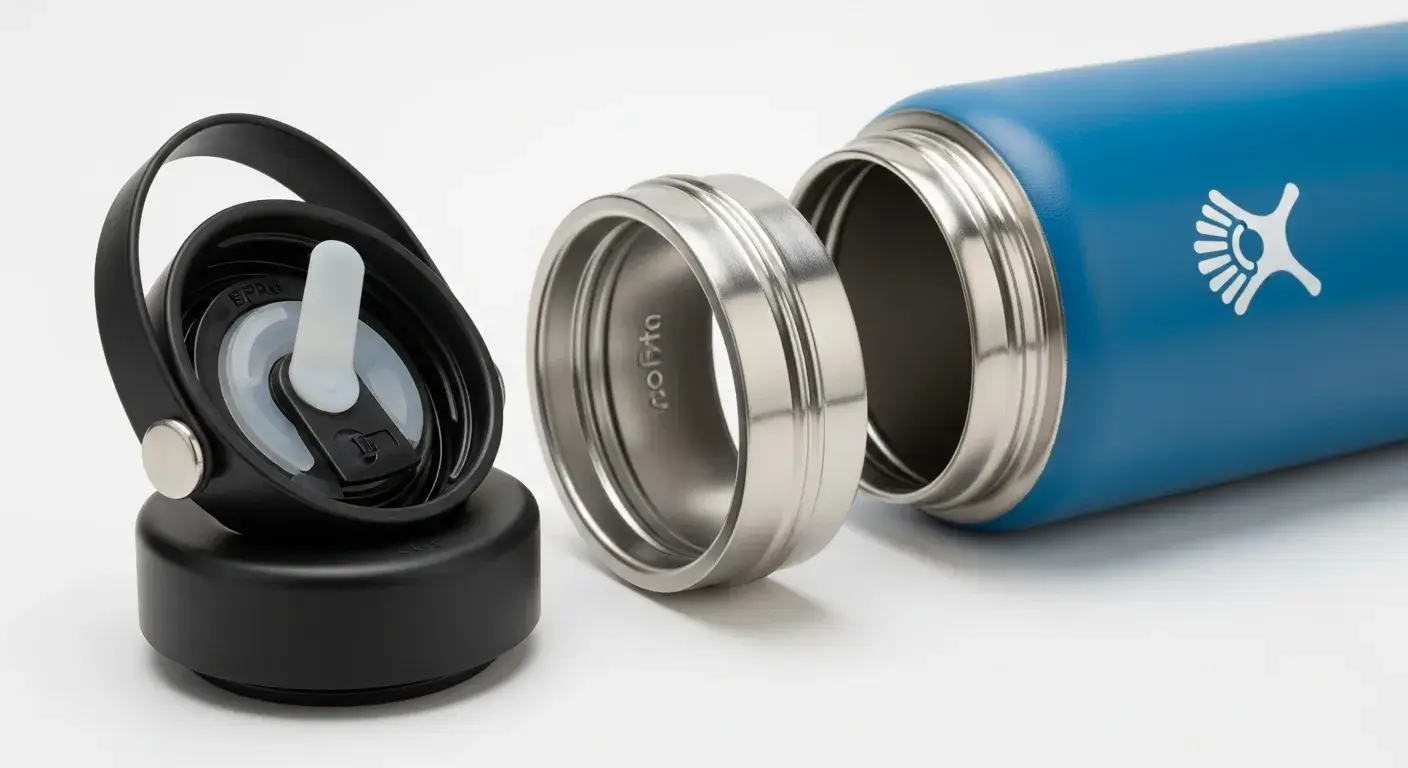 Breakdown of Hydro Flask components and materials