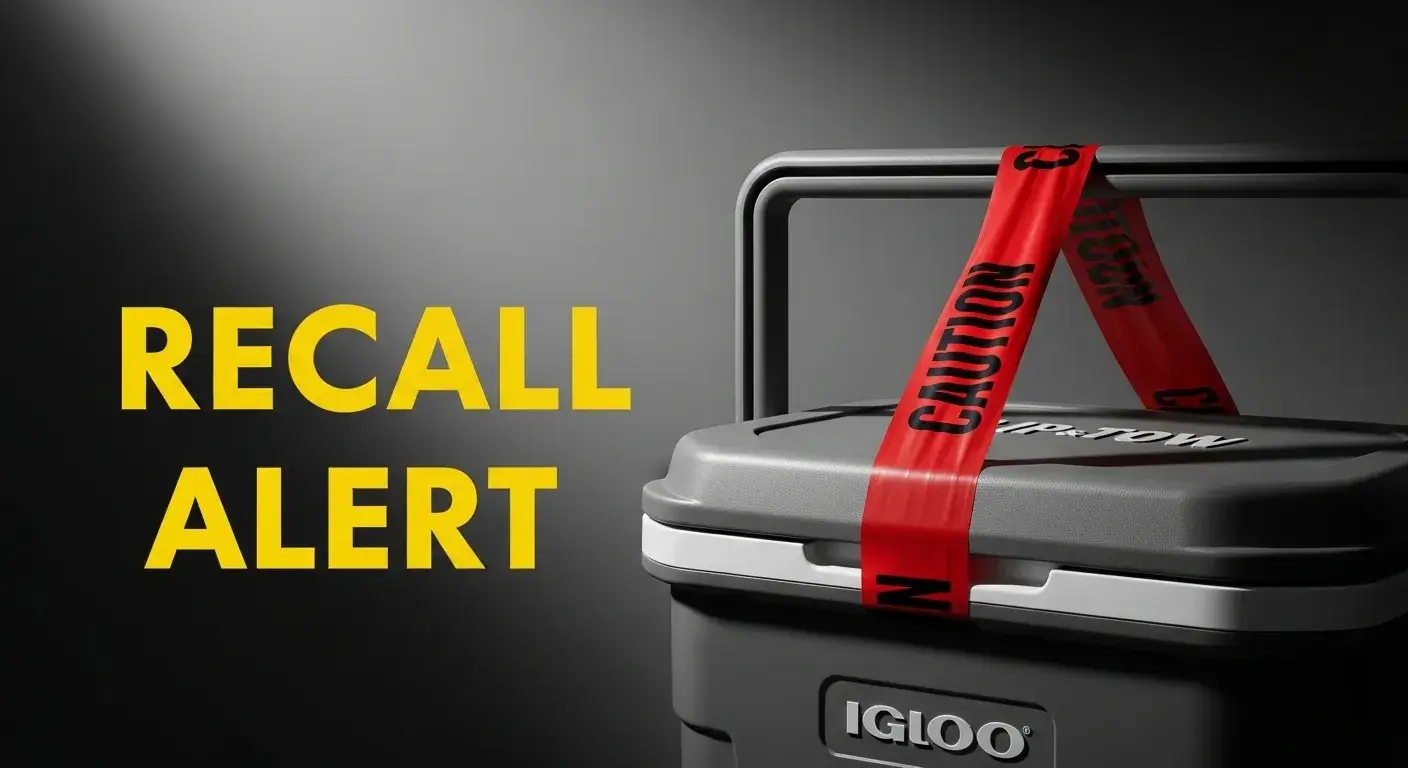 Igloo Flip & Tow cooler recall alert