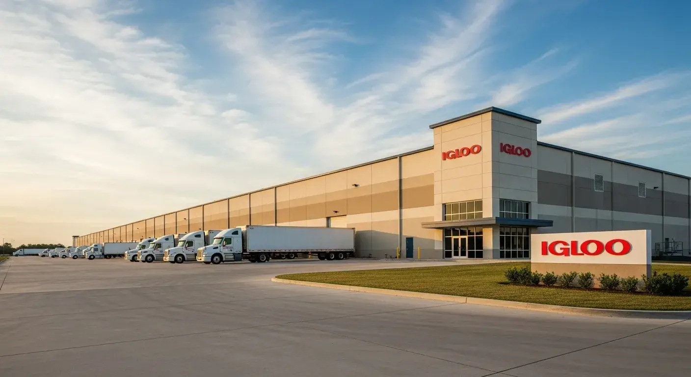 Igloo manufacturing plant in Katy, Texas