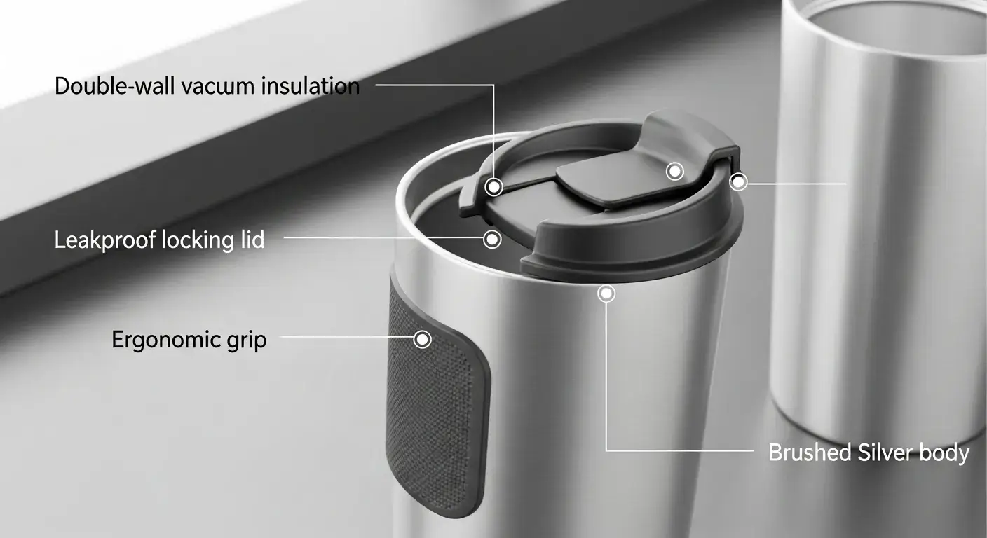 Best mug features Key features of insulated coffee cups
