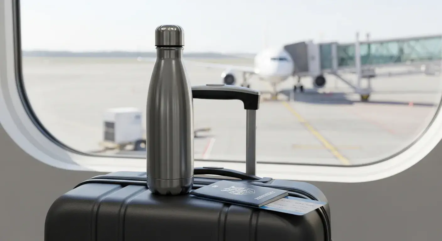 International bottle safety Metal water bottles on international flights