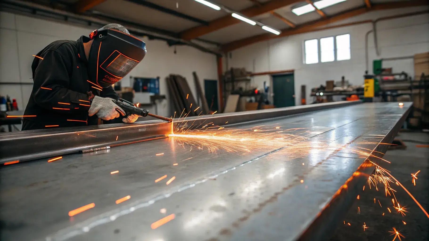 Rust from iron tools Rust marks from contact with iron tools