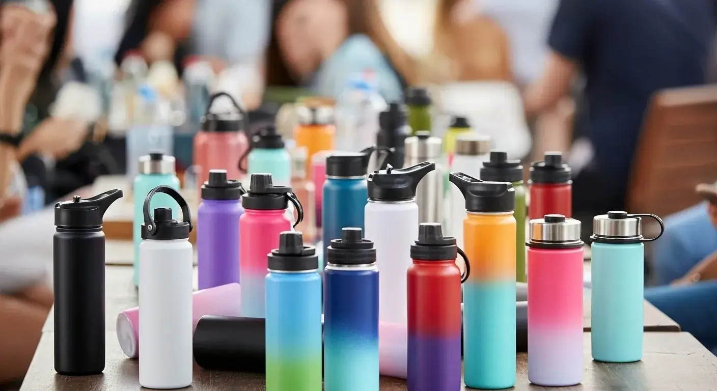 Why bottles go missing Identical bottles left behind in busy café