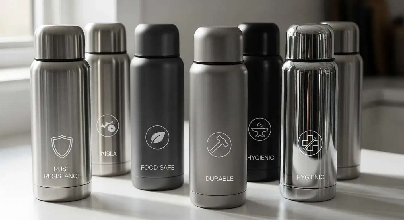 Why stainless steel works Stainless steel flask benefits
