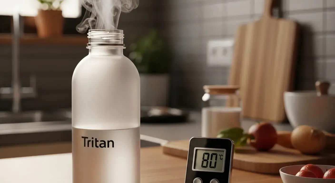 Heated Tritan bottle test