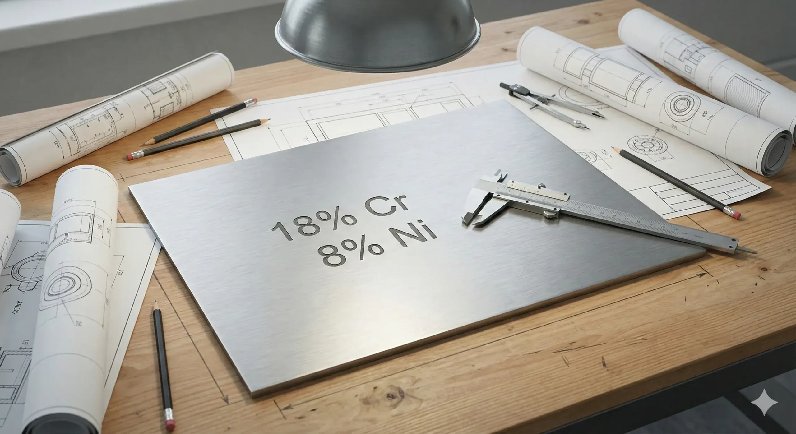 What is 304 stainless steel 304 stainless steel labeled with chromium and nickel content