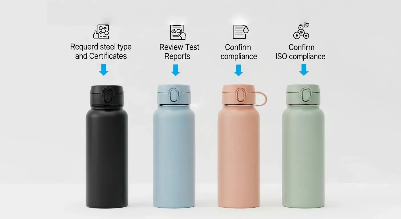 Step-by-step sourcing for safe bottles