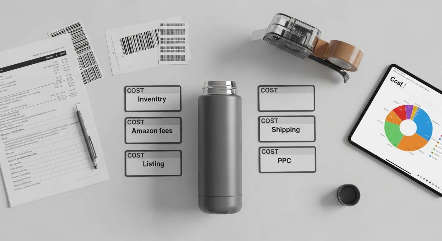 Breakdown of key FBA startup costs