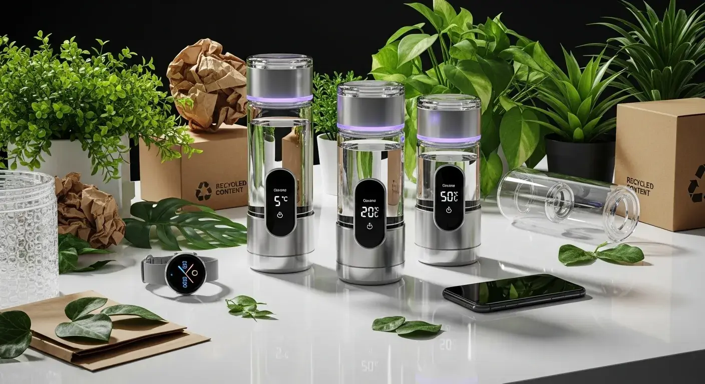 Smart and eco water bottle innovations