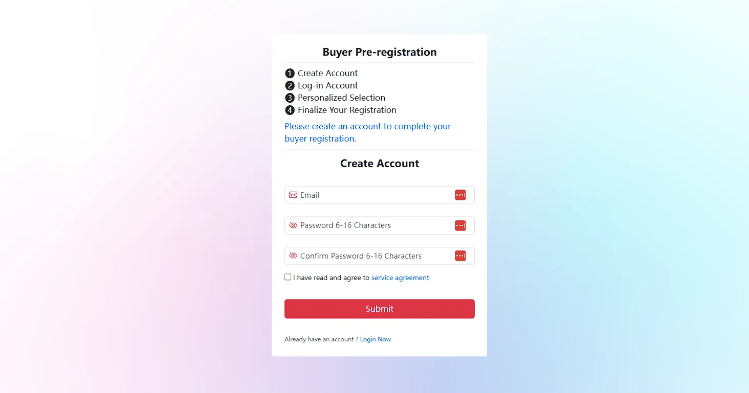 Mega Show registration
