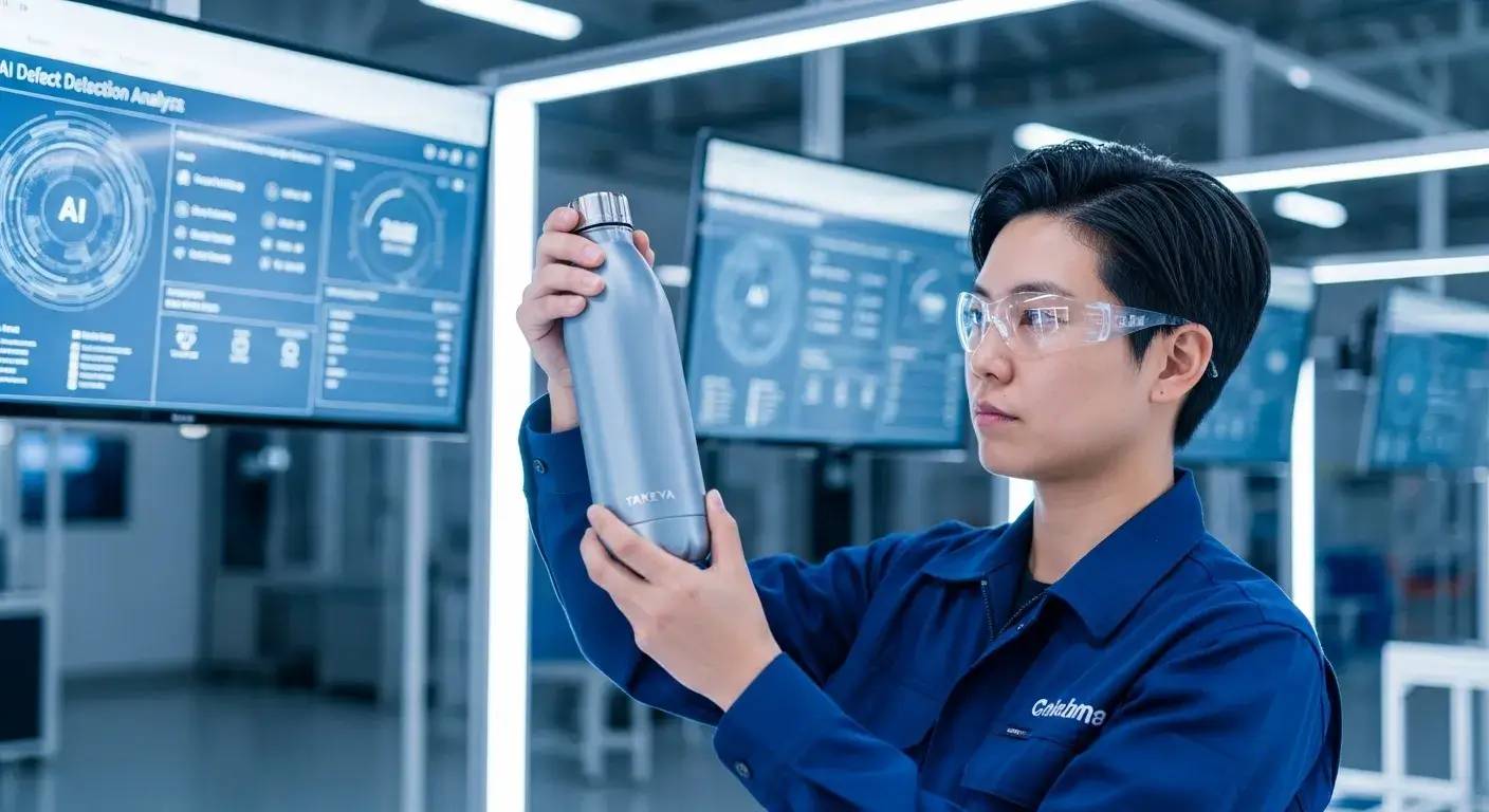 Takeya quality control steps in factory