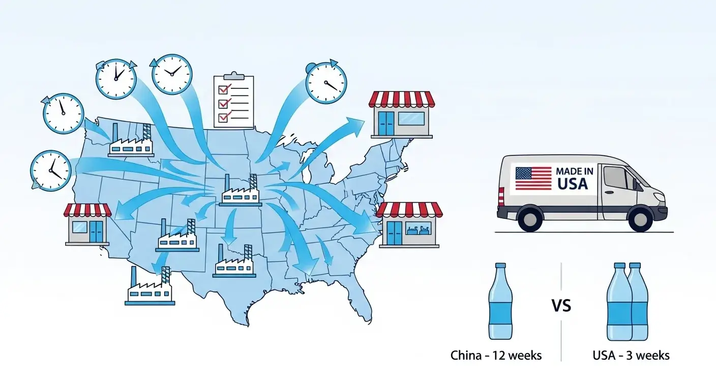 Supply chain resilience USA manufacturing improves supply chain speed