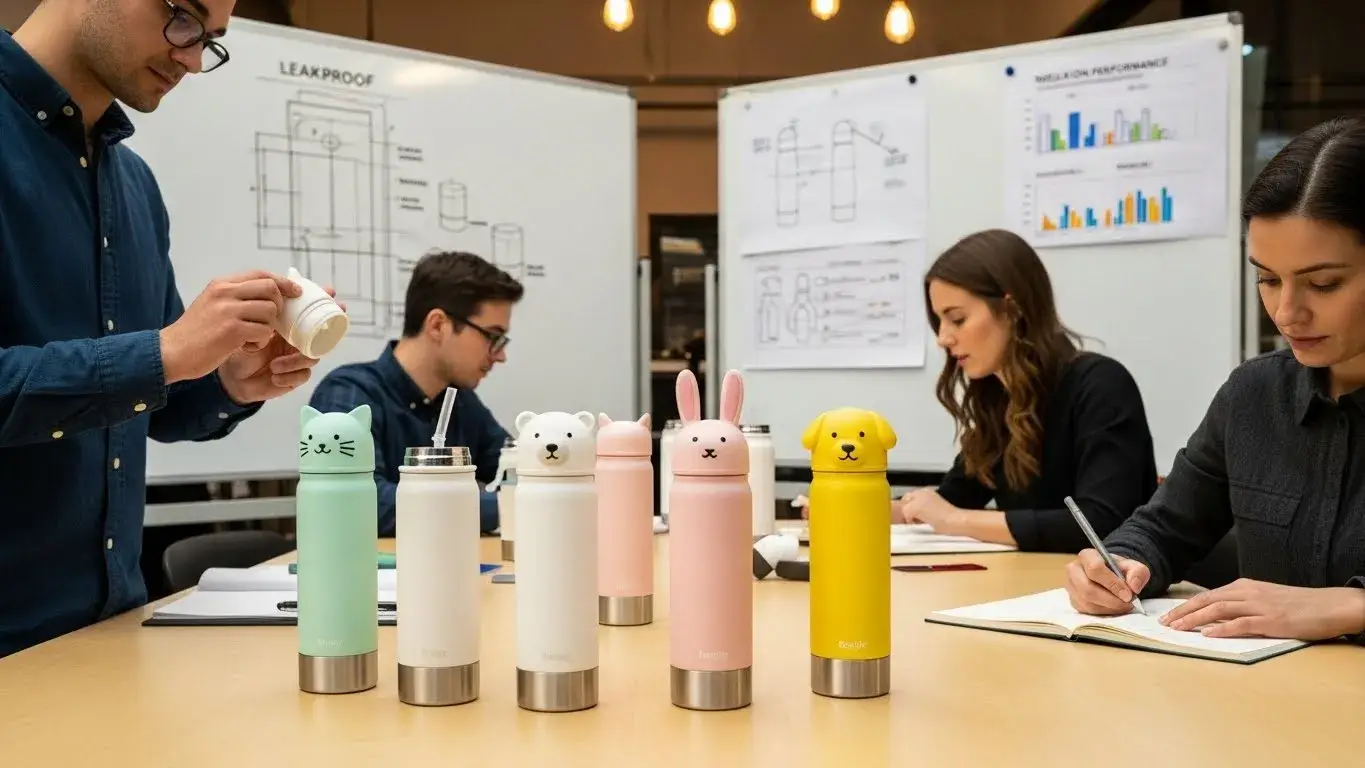 Montreal designers testing Asobu bottle samples