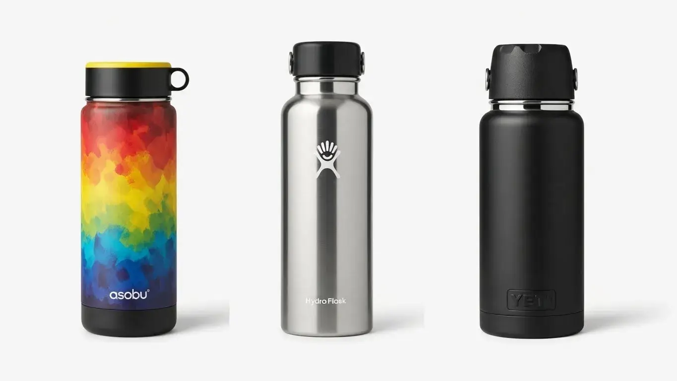 Asobu vs Hydro Flask and Yeti comparison