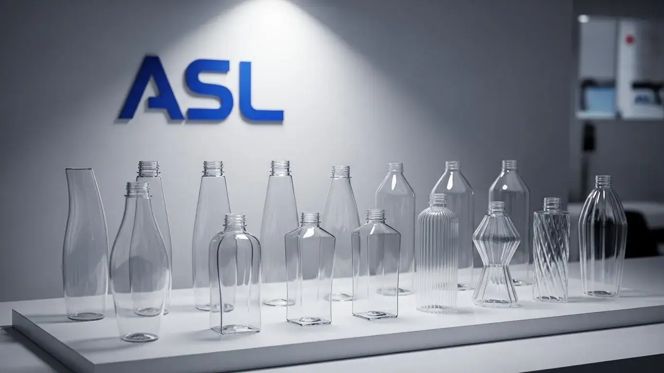 Unique PET bottle shapes from ASL Plastic